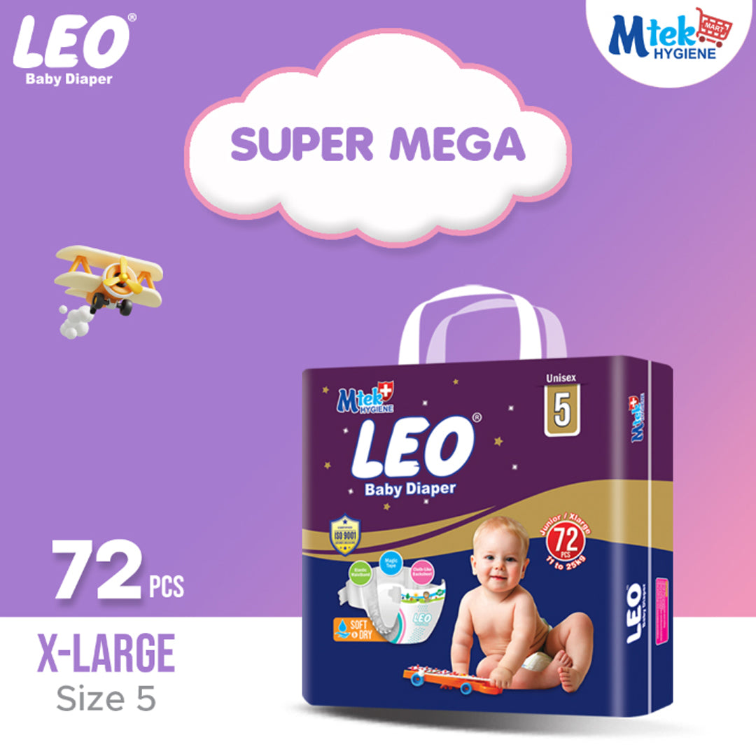 Leo Super Mega Baby Diaper