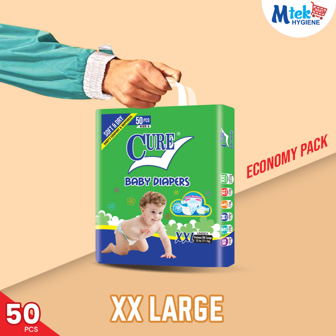 Cure Baby Diaper Economy Single Pack