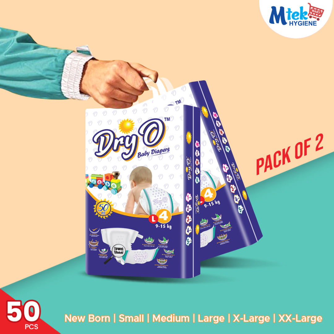 Dry O Baby Diaper (Pack of 2)