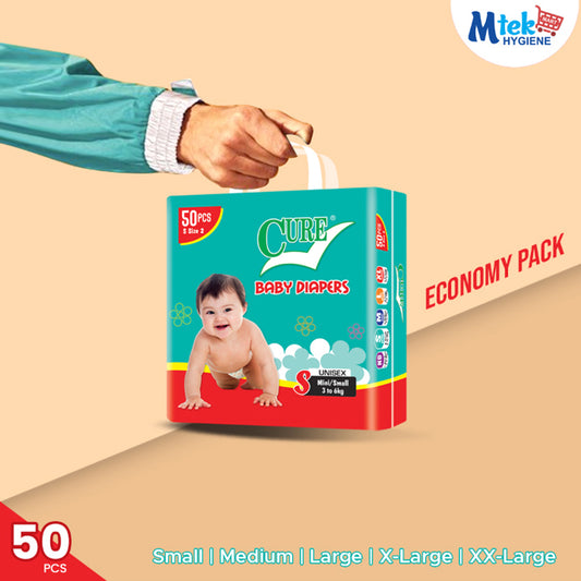 Cure Baby Diaper Economy Single Pack