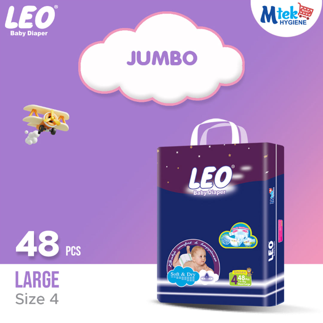 Leo Jumbo Baby Diaper