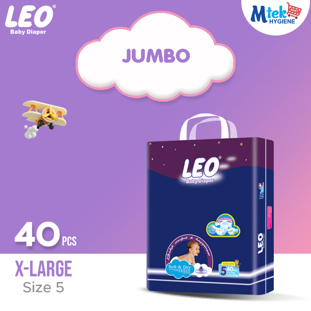 Leo Jumbo Baby Diaper