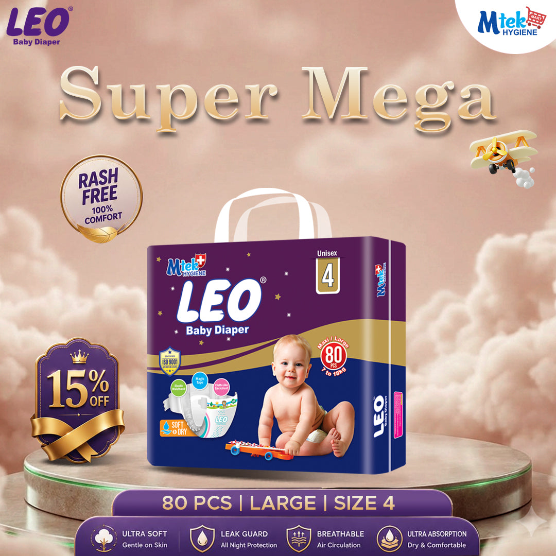 Leo Super Mega Baby Diaper