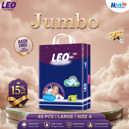 Leo Jumbo Baby Diaper