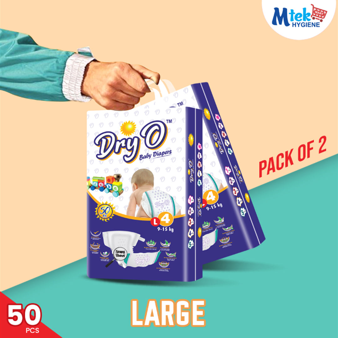 Dry O Baby Diaper (Pack of 2)