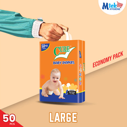 Cure Baby Diaper Economy Single Pack