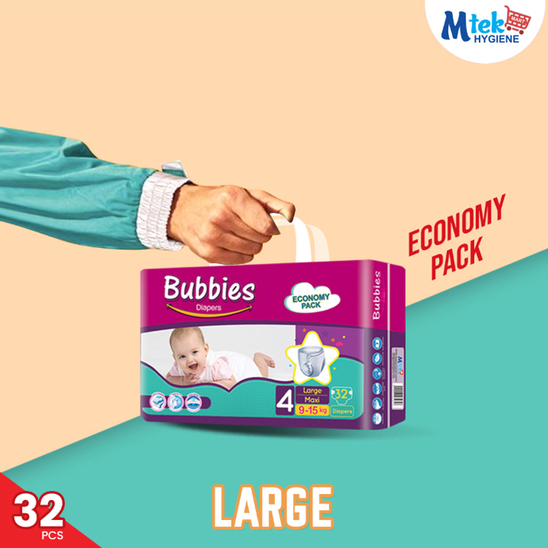 Bubbies Economy Baby Diaper