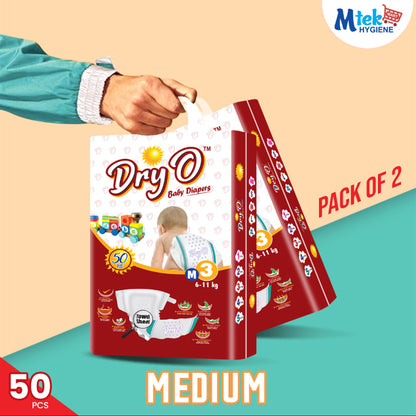 Dry O Baby Diaper (Pack of 2)