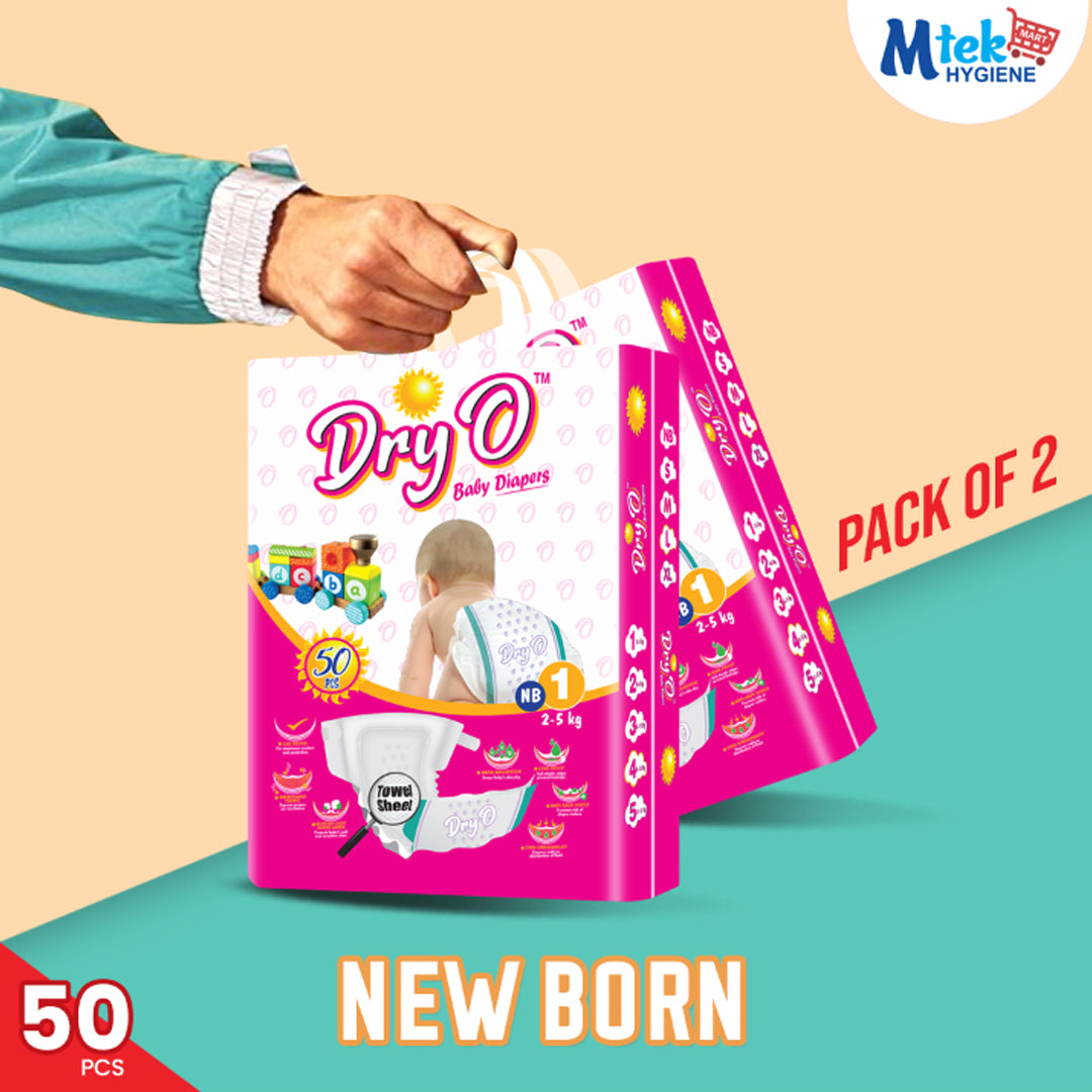 Dry O Baby Diaper (Pack of 2)