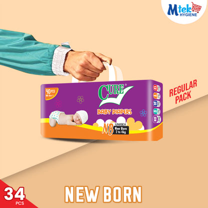 Cure Baby Diaper Regular Single Pack