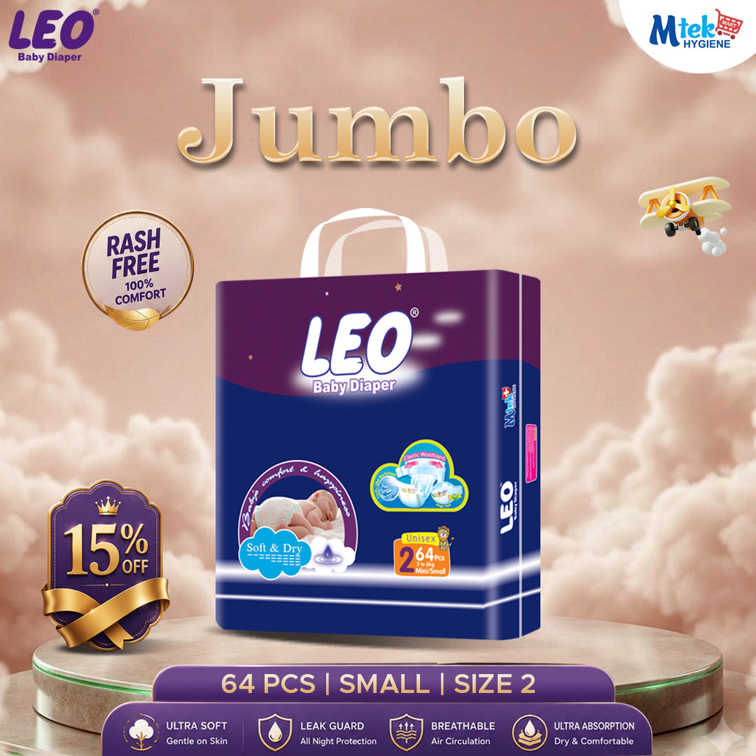 Leo Jumbo Baby Diaper