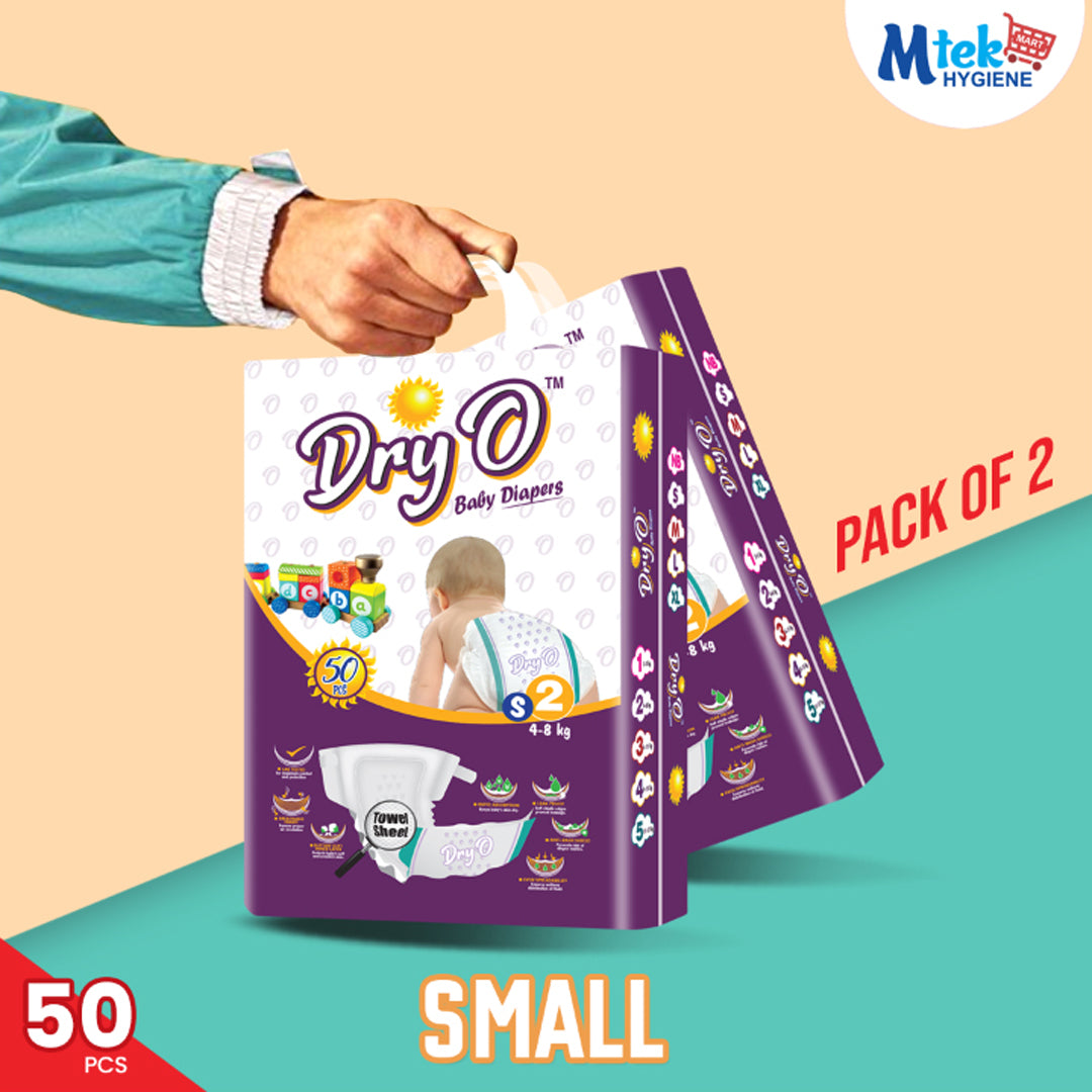 Dry O Baby Diaper (Pack of 2)