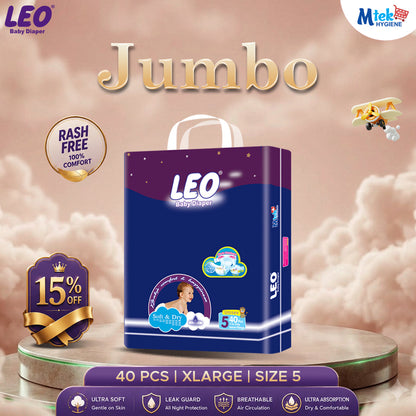 Leo Jumbo Baby Diaper