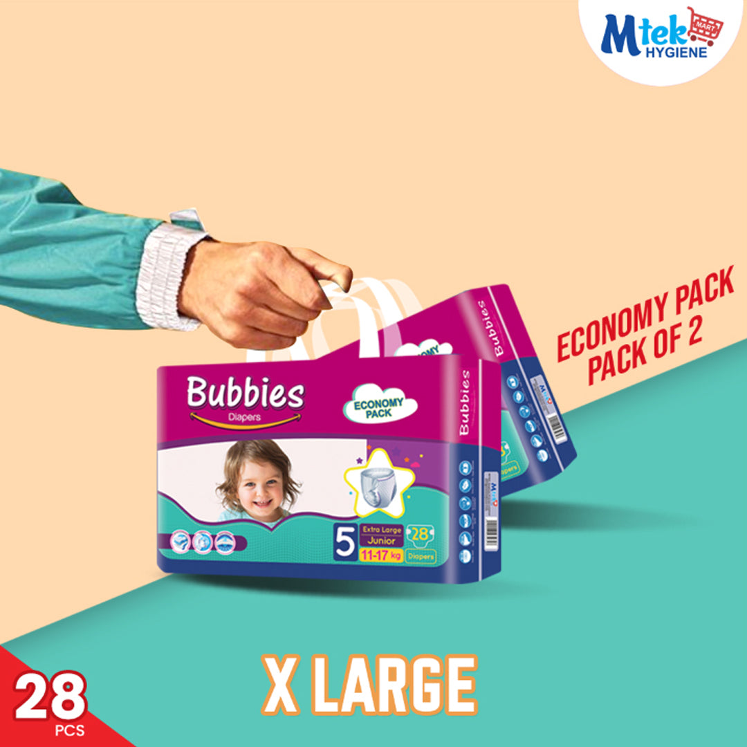 Bubbies Economy Baby Diaper (Pack of 2)