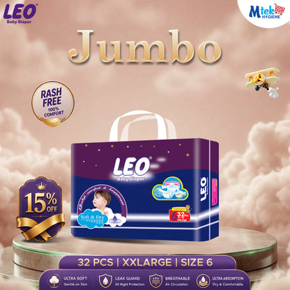 Leo Jumbo Baby Diaper