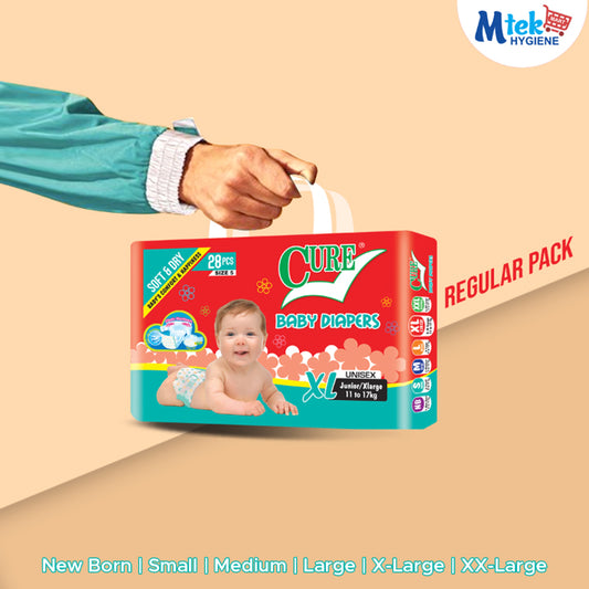 Cure Baby Diaper Regular Single Pack
